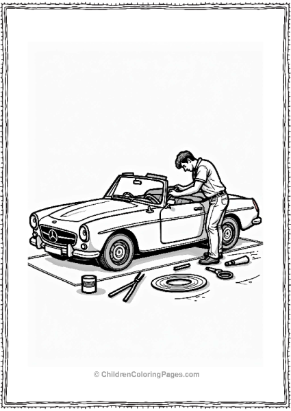 Classic Cars Convertible Restoration Free PDF Printable