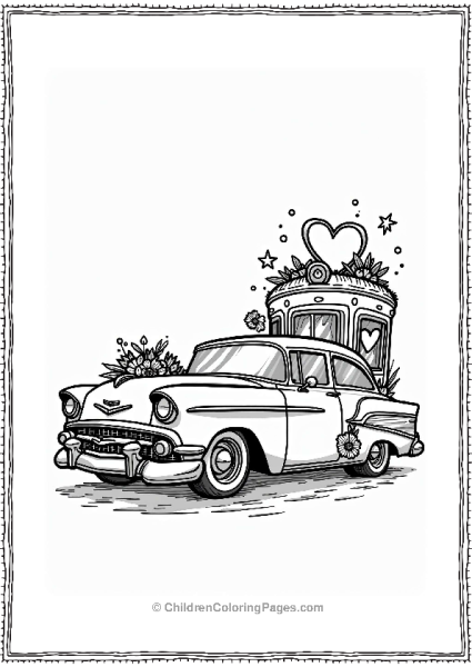 Classic Lowrider With Parade Float Free PDF Printable