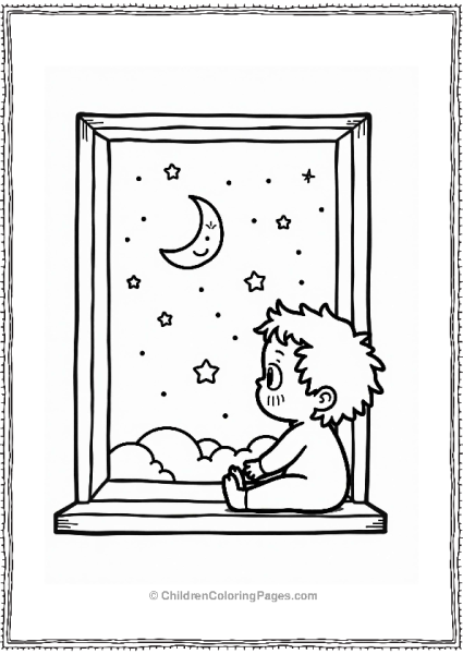 Cry Babies At A Starry Window Free PDF Printable