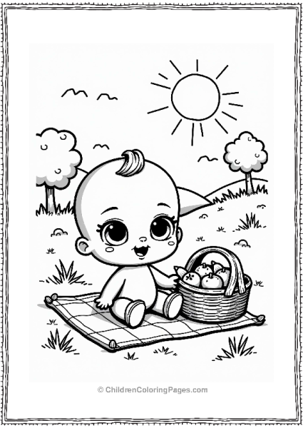Cry Babies At A Summer Picnic Free PDF Printable