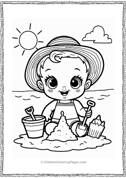 Cry Babies At The Beach Free PDF Printable
