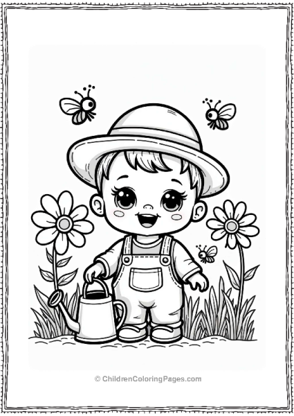Cry Babies In A Garden Free PDF Printable