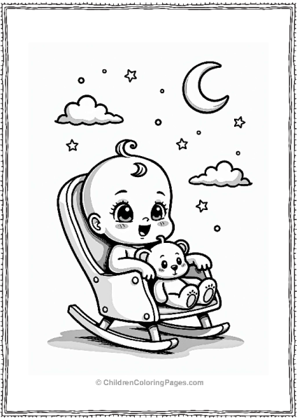 Cry Babies In A Rocking Chair Free PDF Printable