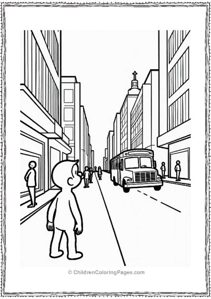 Curious George In The City Free PDF Printable