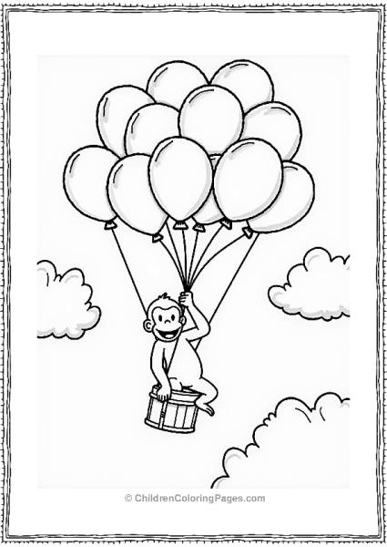 Curious Georges Balloon Adventure Free PDF Printable