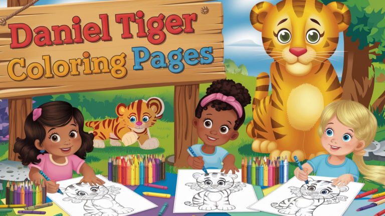Daniel Tiger Coloring Pages