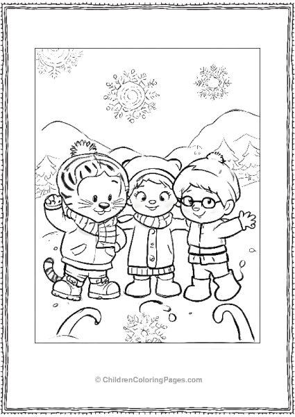 Daniel Tiger Prince Wednesday And Miss Elaina Free PDF Printable