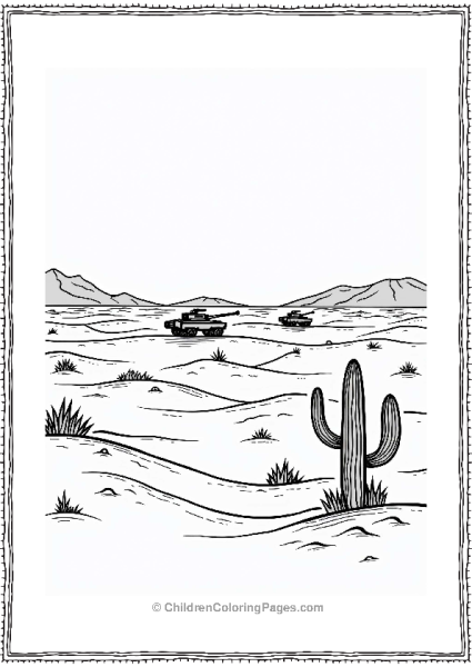 Desert Battlefield In Call Of Duty Free PDF Printable