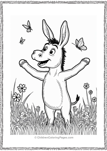 Shrek Donkeys Spring Festival Dance Free PDF Printable