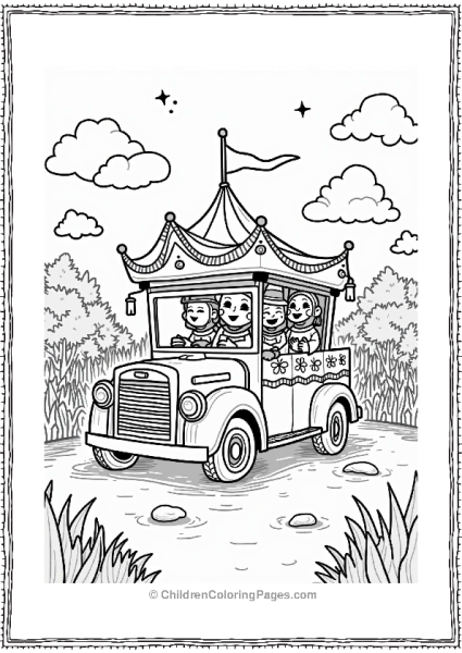 Earth Theme Colorful Carnival Celebration Free PDF Printable