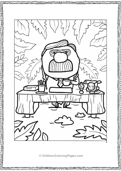 Elemental Fern Grouchwood Free PDF Printable