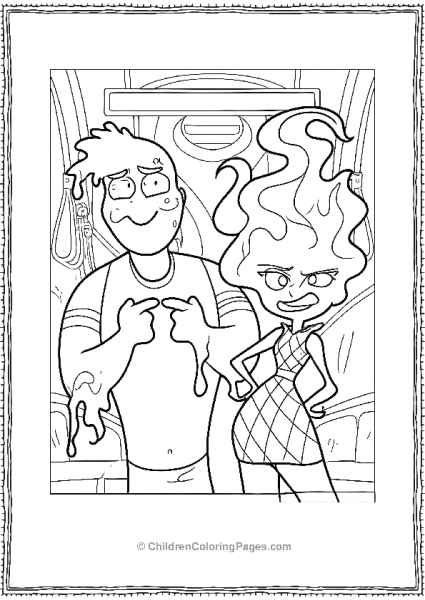 Elemental Wade Melting Free PDF Printable