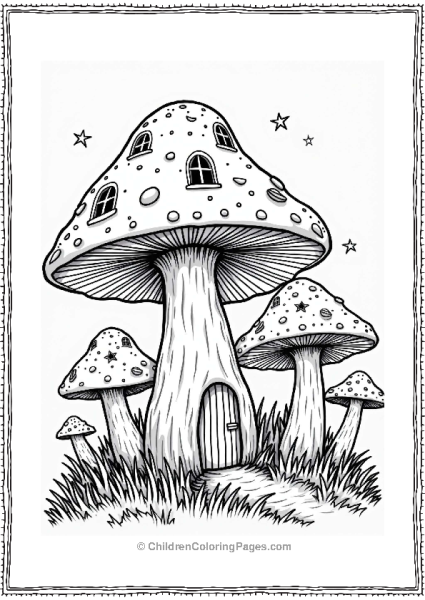 Enchanted Mushroom Forest Free PDF Printable