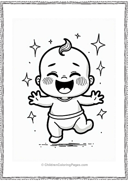 Excited Cry Babies With Confetti Free PDF Printable