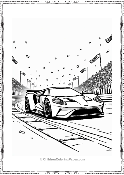 Ford Sports Car Victory Lap Free PDF Printable