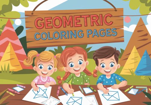 Geometric Coloring Pages – Free PDF Printables 📐🖍️🧩✨