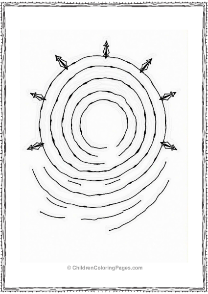 Geometric Shapes In Circular Motion Free PDF Printable