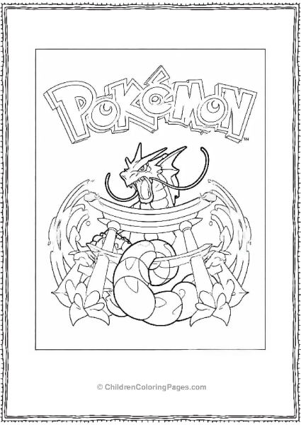 Gyarados Free PDF Printable