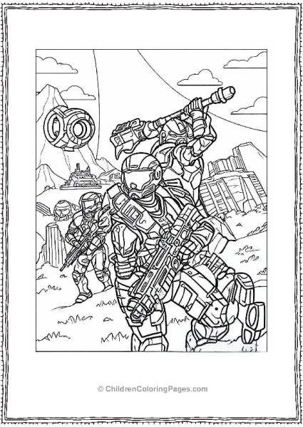 Halo Infinite Forge Master Chief John 117 Free PDF Printable