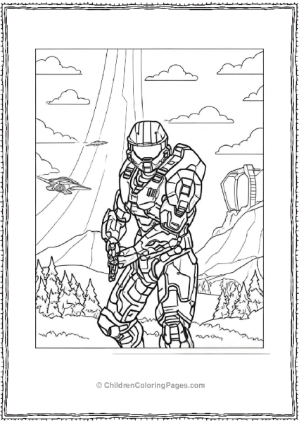 Halo Master Chief Free PDF Printable