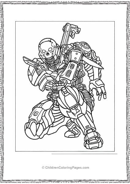 Halo Reach Emile Ghost Rider Free PDF Printable