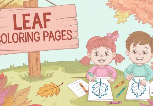 Leaf Coloring Pages – Free PDF Printables 🍂🌳🍁