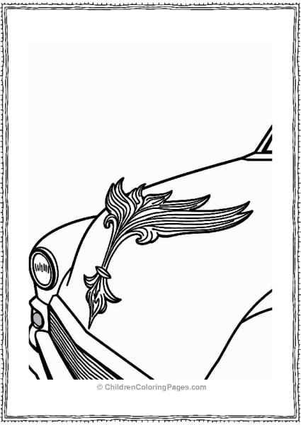 Lowrider Car Hood Ornament Free PDF Printable