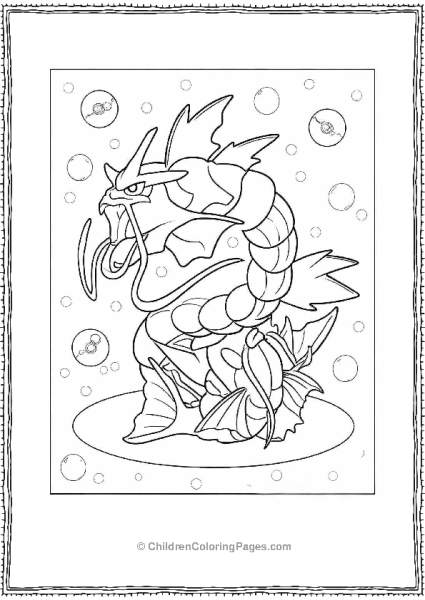 Magikarp With Gyarados Free PDF Printable