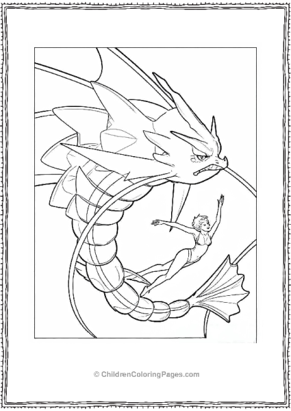 Misty And Gyarados Free PDF Printable
