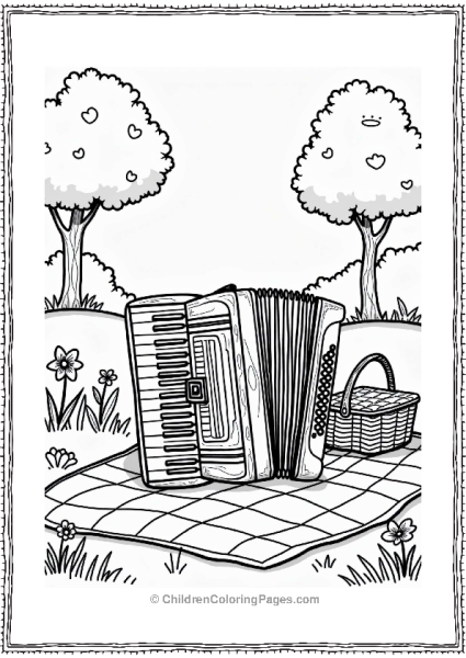 Music Funky Accordion In The Park Free PDF Printable
