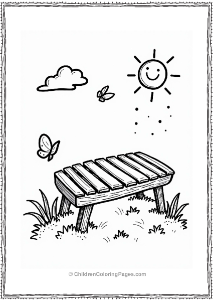 Music Simple Xylophone In The Sun Free PDF Printable