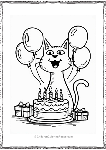 Pete The Cat Birthday Celebration Free PDF Printable