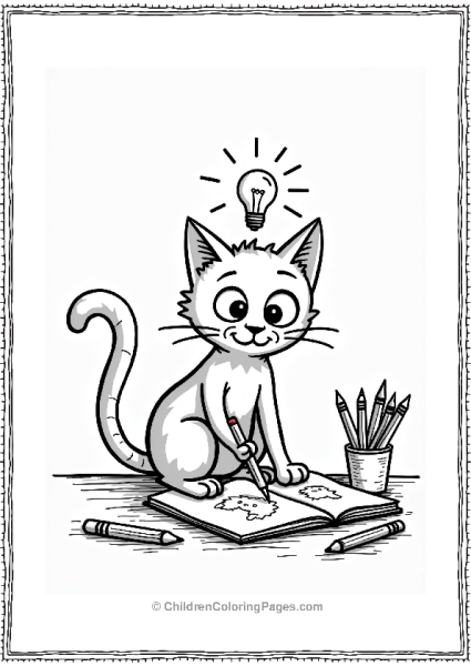 Pete The Cat Sketching Ideas Free PDF Printable
