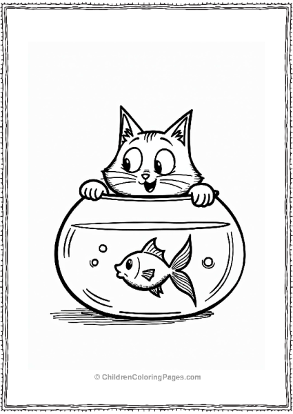 Simon’s Cat And The Fish Bowl 1 Free PDF Printable