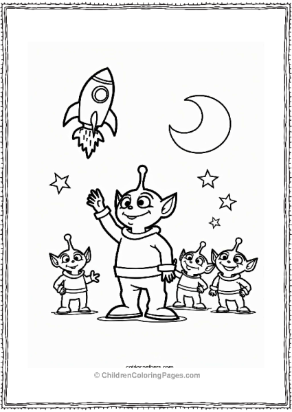 Toy Story Aliens Toy Toss With Friends Free PDF Printable