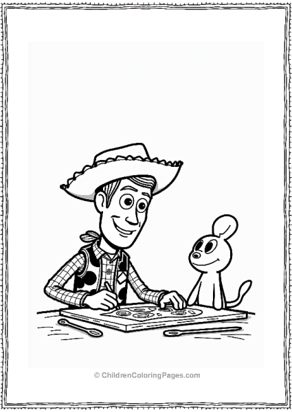 Toy Story Forkys Creative Art Challenge With Spoon Free PDF Printable