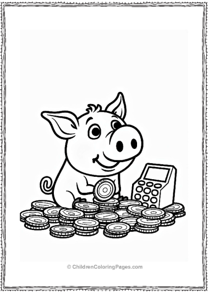 Toy Story Hams Coin Counting Contest With Toy Coins Free PDF Printable