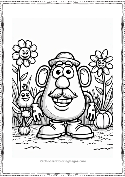 Toy Story Mr Potato Head In A Giggle Garden Free PDF Printable