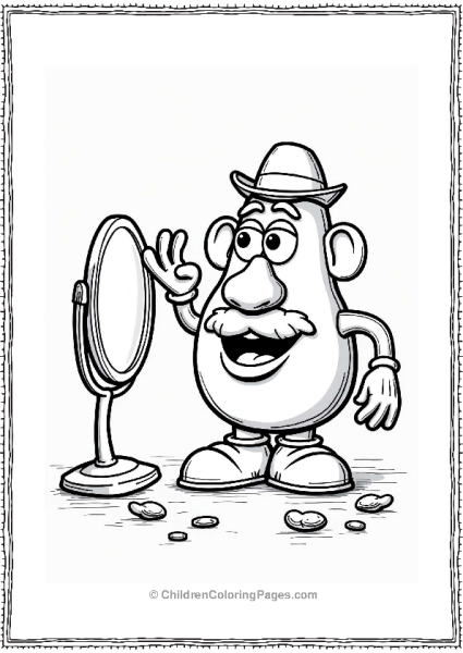 Toy Story Mr Potato Heads Funny Face Contest Free PDF Printable