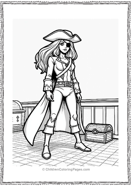 X Men Characters Rogue The Pirate On A Ship Free PDF Printable