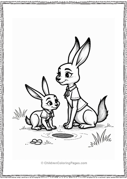 Zootopia Characters Searching For Clues Free PDF Printable