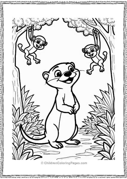 Zootopia Emmitt Otterton Exploring The Jungle Free PDF Printable