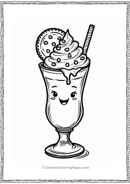 Chocolate Delight Milkshake Free PDF Printable