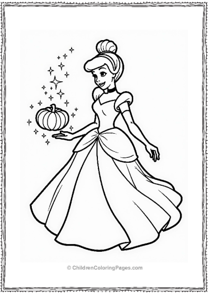 Disney Cinderellas Magical Transformation Free PDF Printable