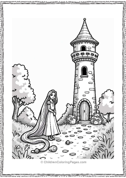 Disney Easter Rapunzel And Pascal Easter Egg Hunt Free PDF Printable