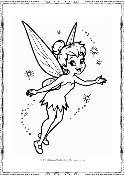 Disney Tinker Bell And The Pixie Dust Free PDF Printable