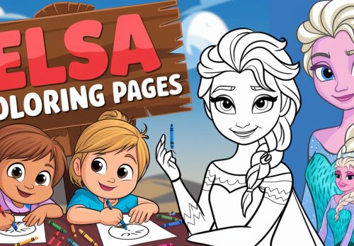 Elsa Coloring Pages – Free PDF Printables 👑⛄❄️