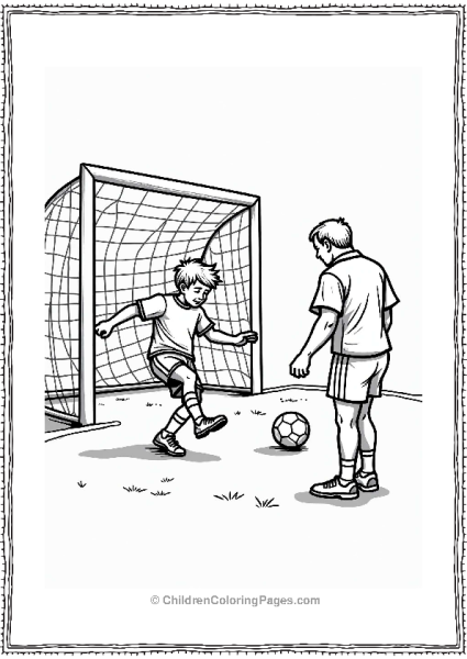 Football Kicking Practice Free PDF Printable