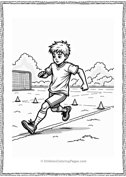 Football Running Drills For Kids Free PDF Printable
