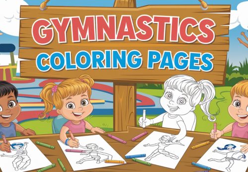 Gymnastics Coloring Pages – Free PDF Printables 🏅💪🎯